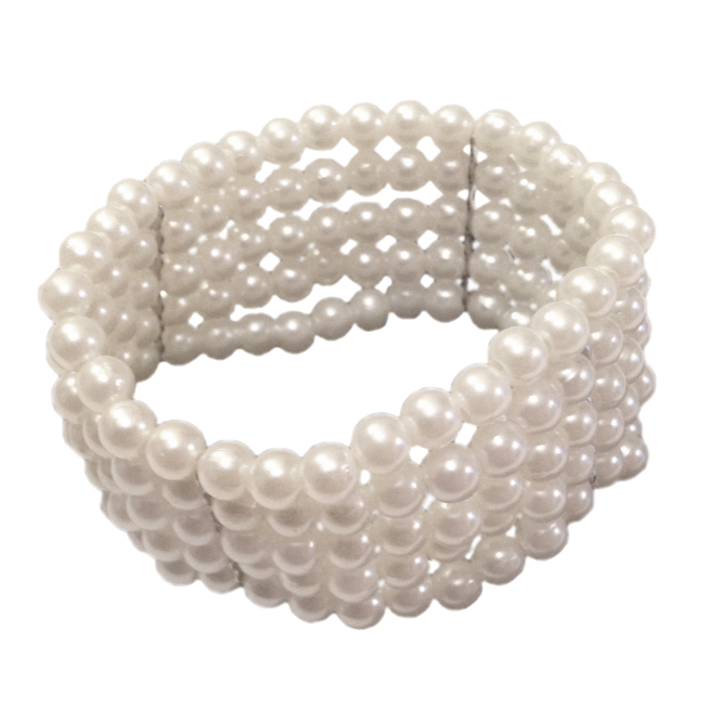 Classic Pearl Bead Corsage Bracelet – SommerSparkle