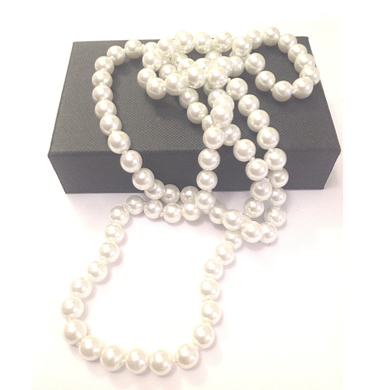 Classic Pearl Bead Necklace