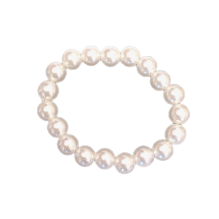 Classic Pearl Bead Stretch Bracelet