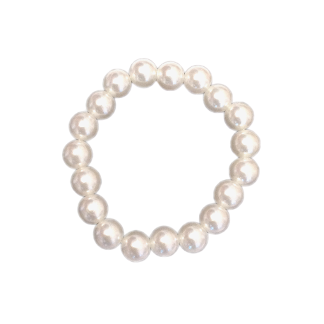 Classic Pearl Bead Stretch Bracelet