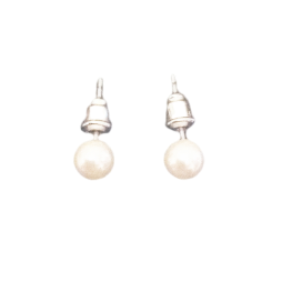 Classic Pearl Bead Stud Earrings