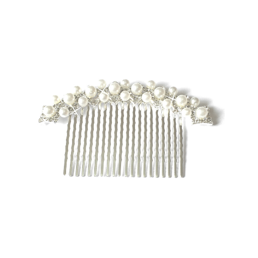 'Felicity' Pearl & Crystal Comb