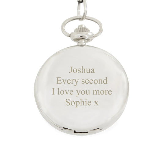 Personalised Gentleman's Pocket Watch