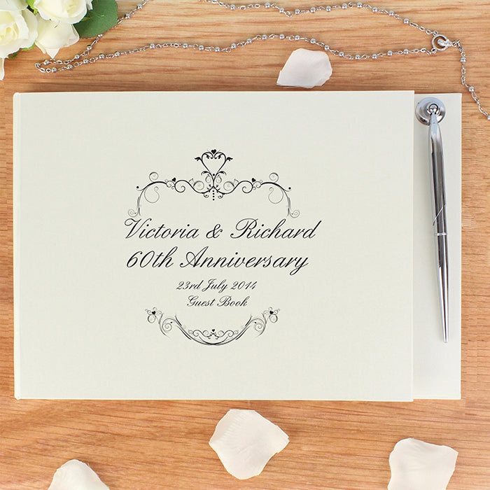 Personalised Prestige Guest Book with Pen