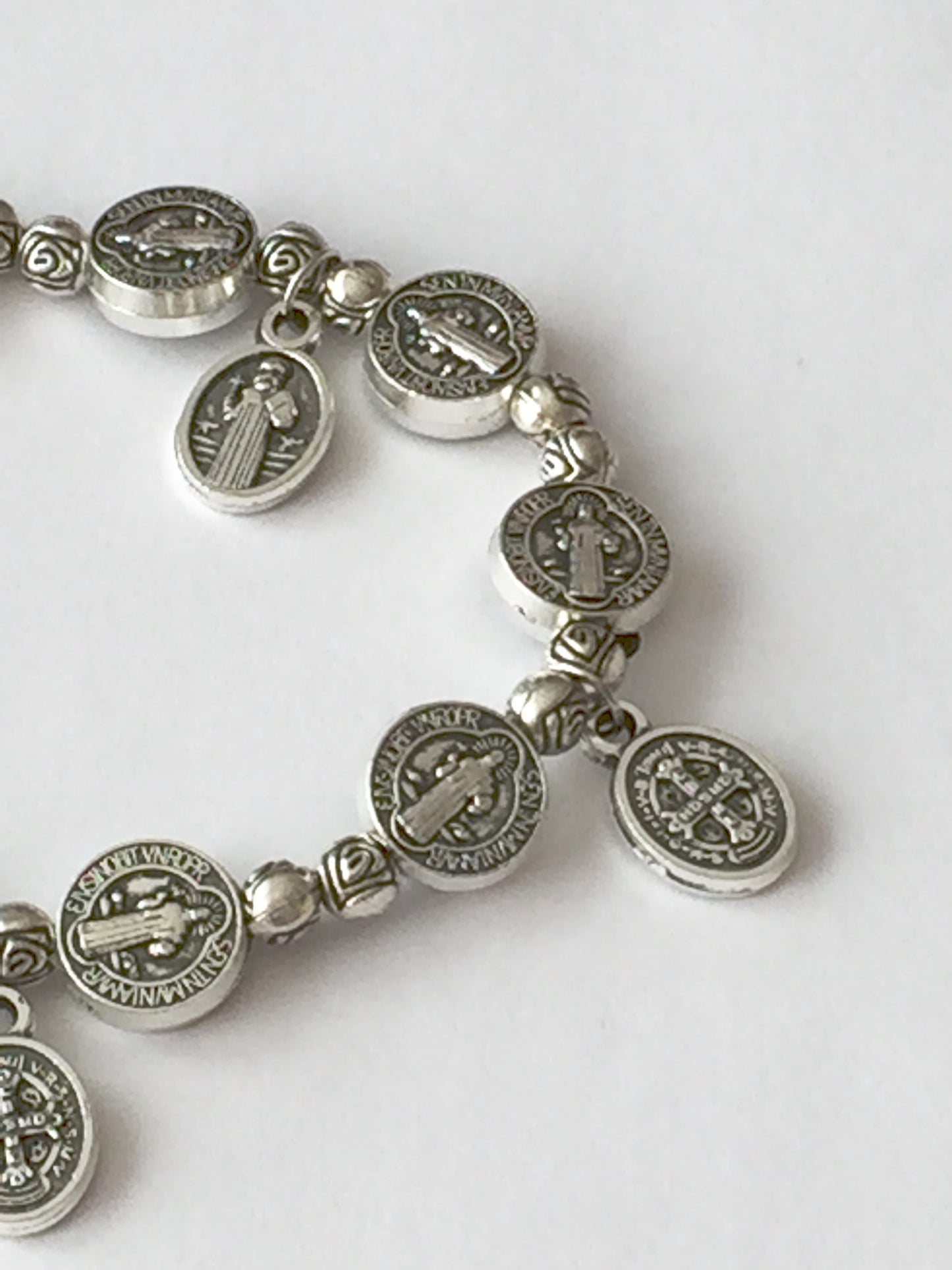 Silver Religious Bracelet