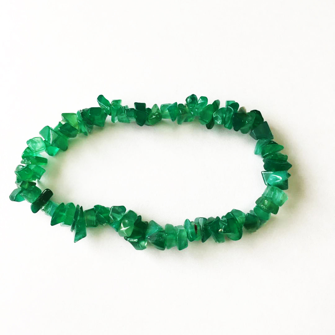 ‘Ava’ Verde Onyx Gemstone Bracelet by SommerSparkle
