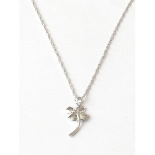 Four Leaf Clover Necklace, a great gift for St. Patrick's Day