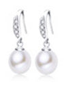 Freshwater Pearl Drop Earrings, fabulous pair of pearl drop earrings or give the gift of love to someone special.
