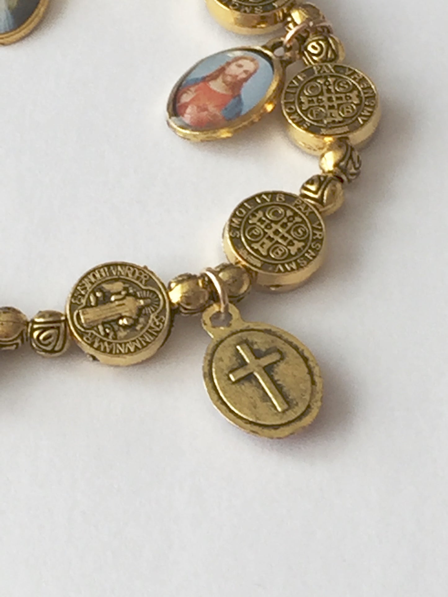 Gold Religious Bracelet