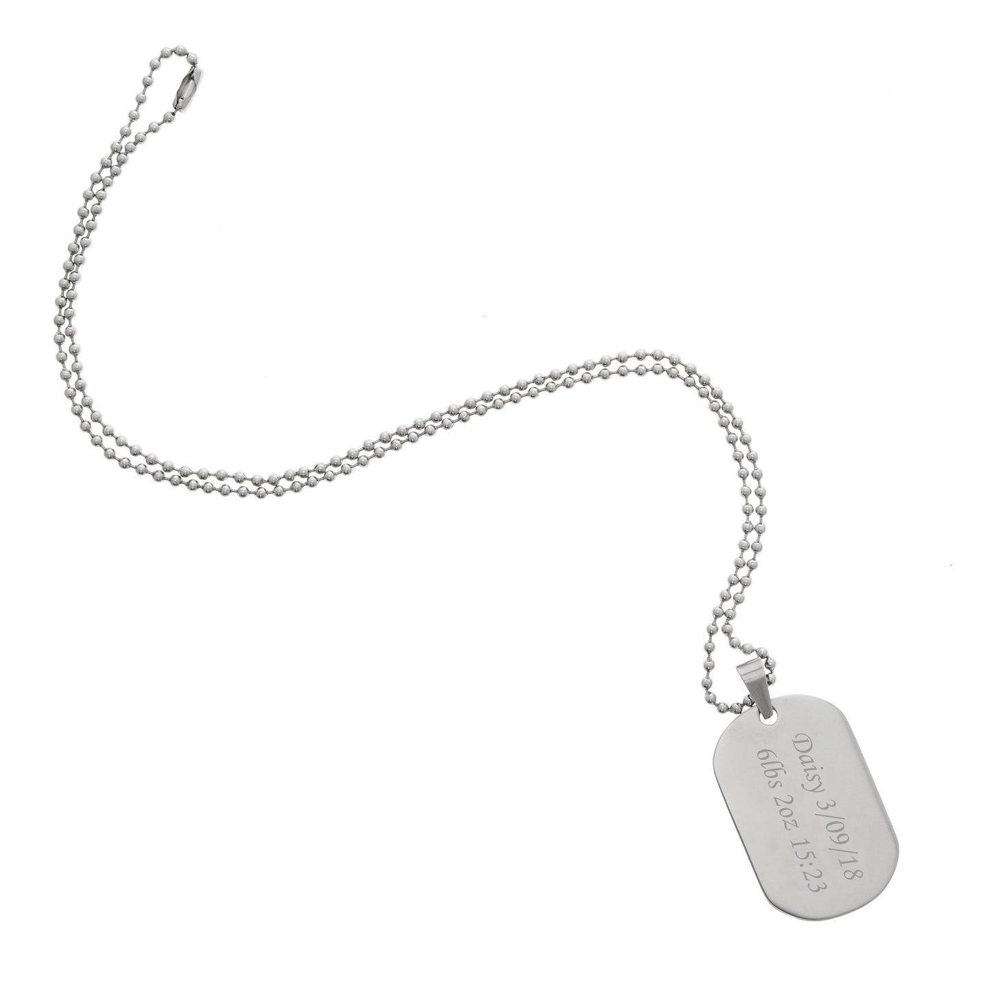 Personalised Tag Necklace