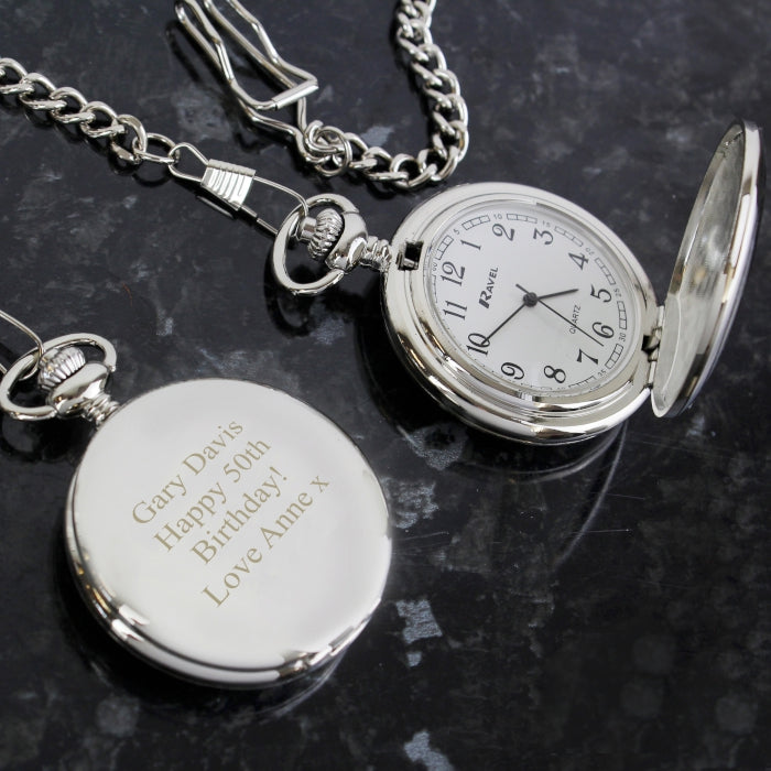 Personalised Gentleman's Pocket Watch