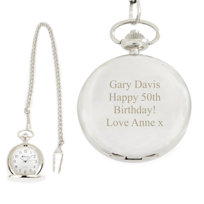 Personalised Gentleman's Pocket Watch