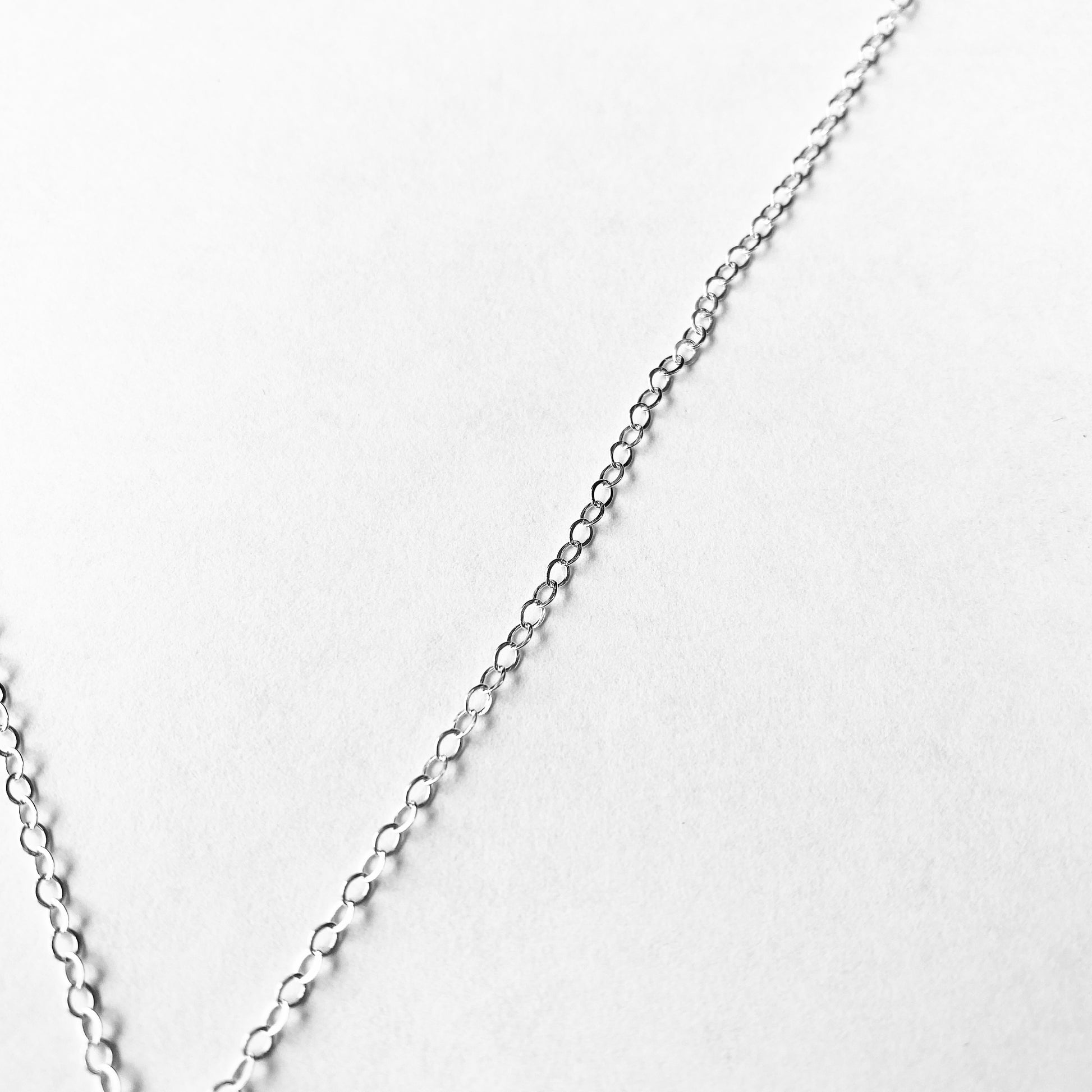 Shiny Star Sterling Silver Necklace chain by SOMMERSPARKLE