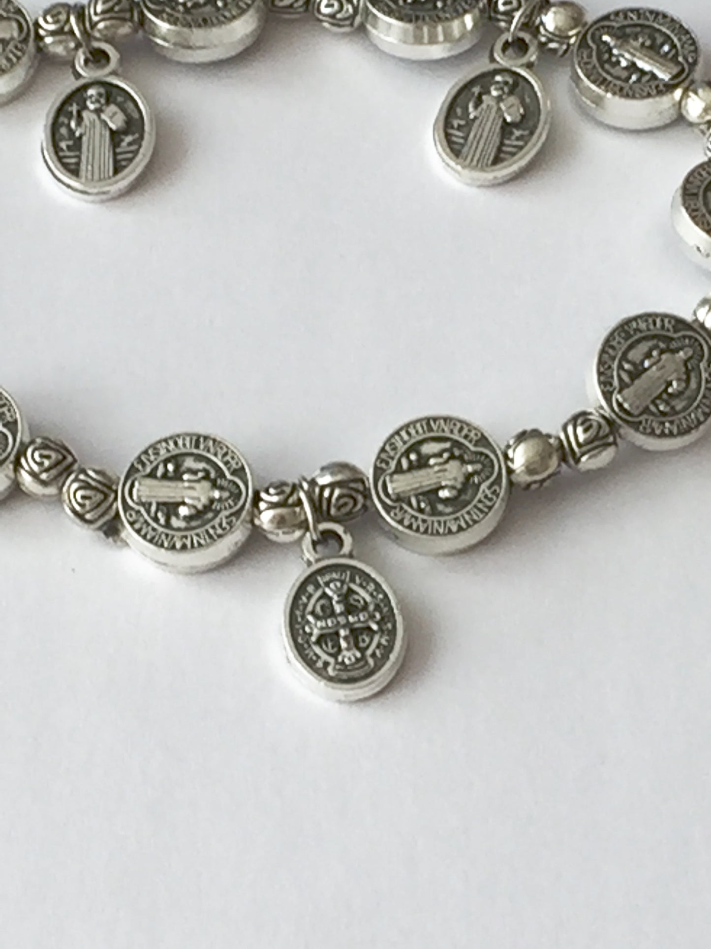Silver Religious Bracelet