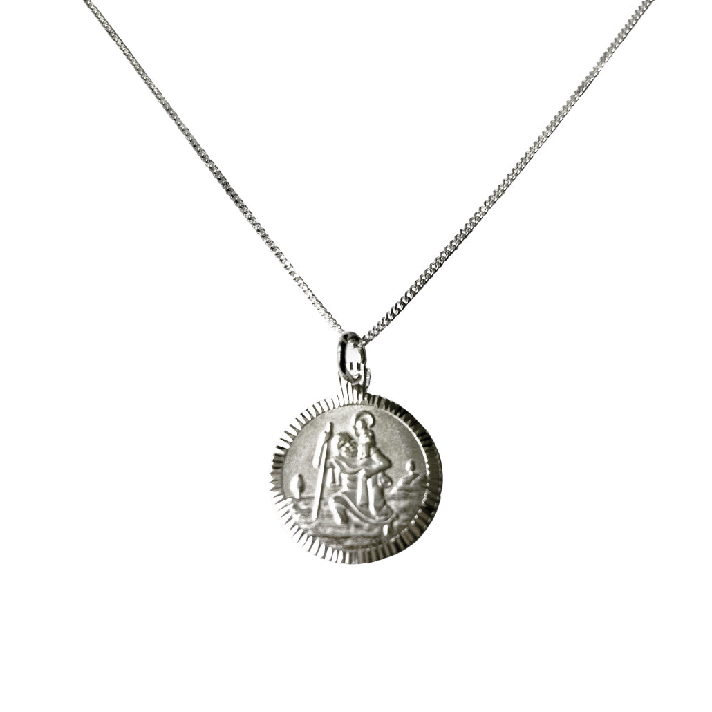 St Christopher Necklace by SOMMERSPARKLE