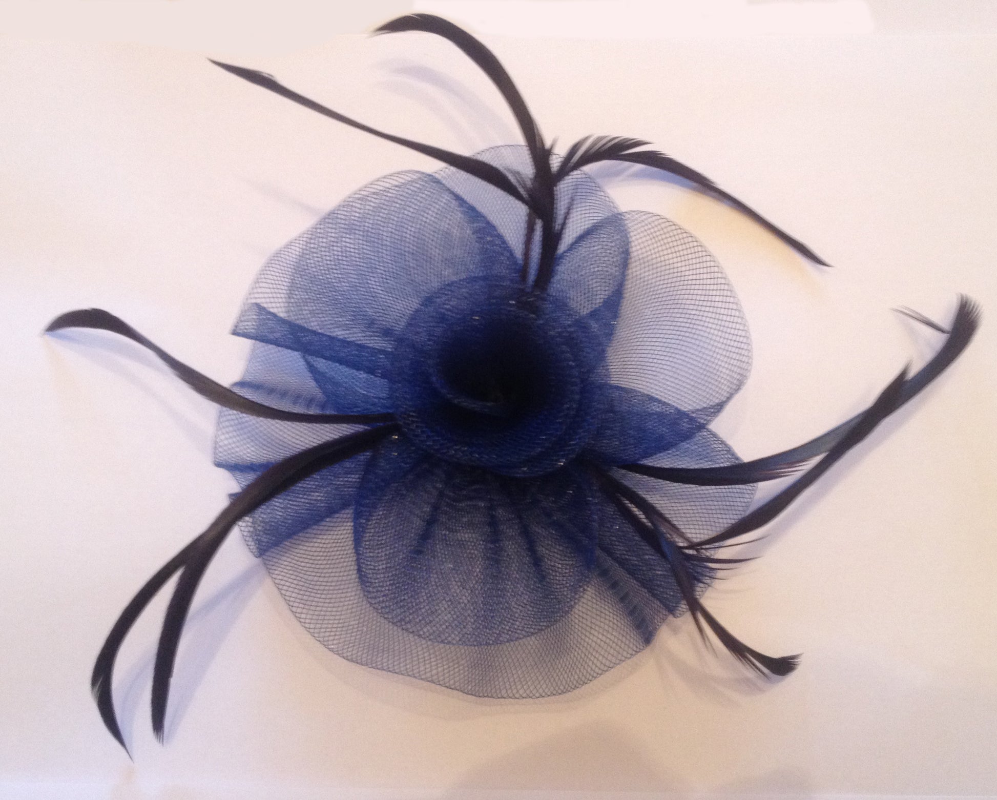 Blue Fascinator, Suitable for any occasion including cocktail parties, a day at the races, corporate events, funerals and other formal occasions